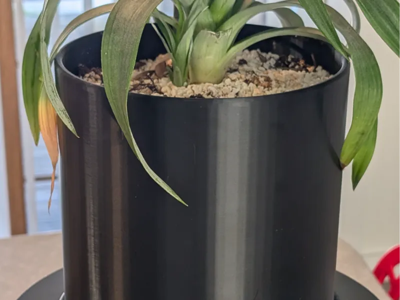 Large Minimalist Planter - Optimized for Drainage