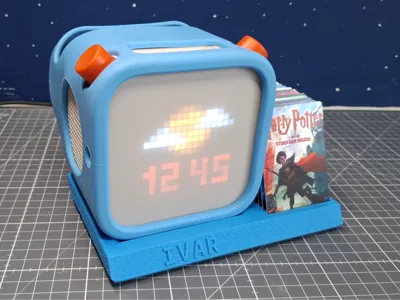 Yoto Player Stand with integrated QI charger