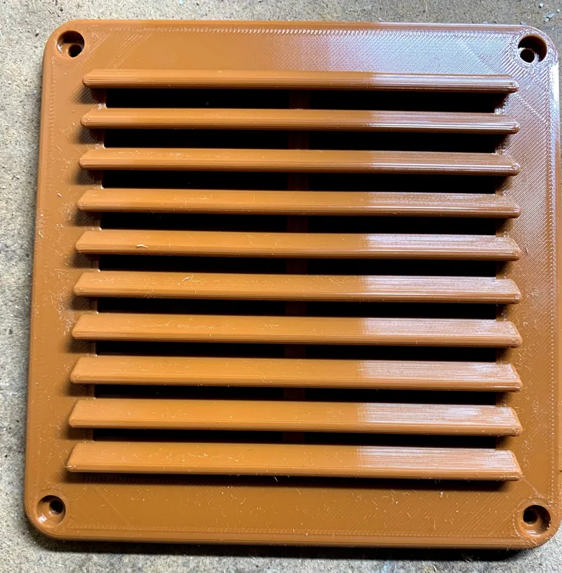 Air grille / Rejilla aire 130x130 mm