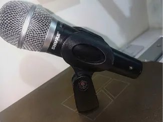 Suporte para microfone com ou sem fio (universal)
