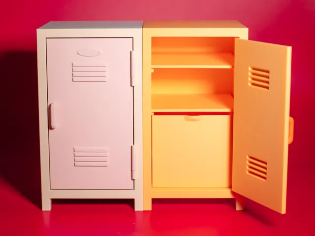 Mini School Locker – 3D Printed Desk Organizer