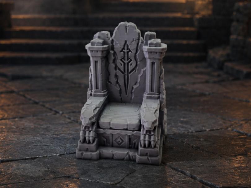 Dunkelthron "Knochenkrone" Boss Sitz