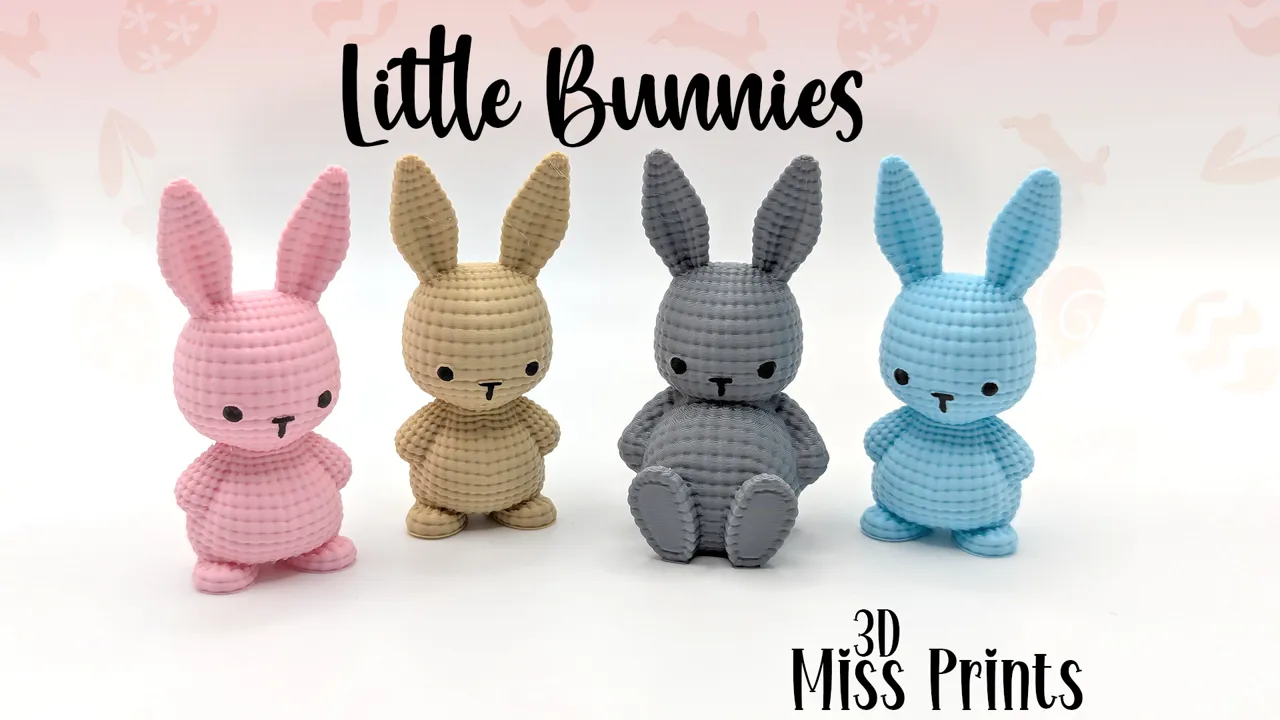 Little Knitted Bunnies view 2