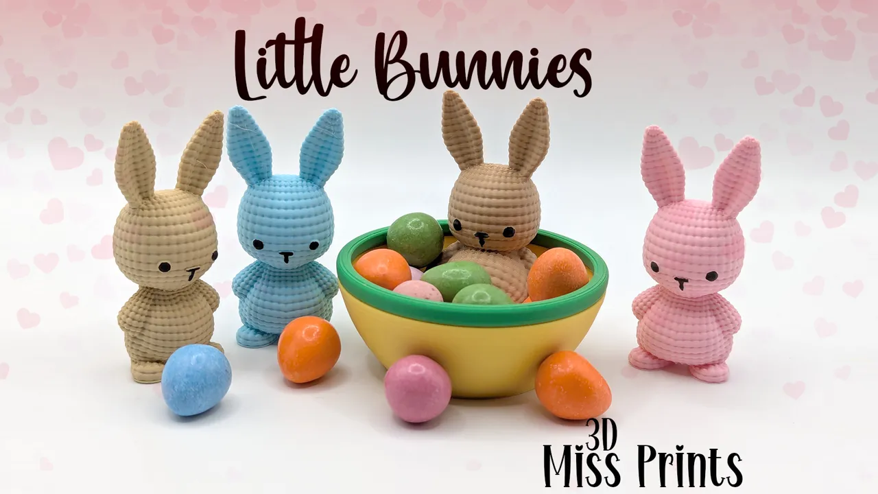 Little Knitted Bunnies view 3