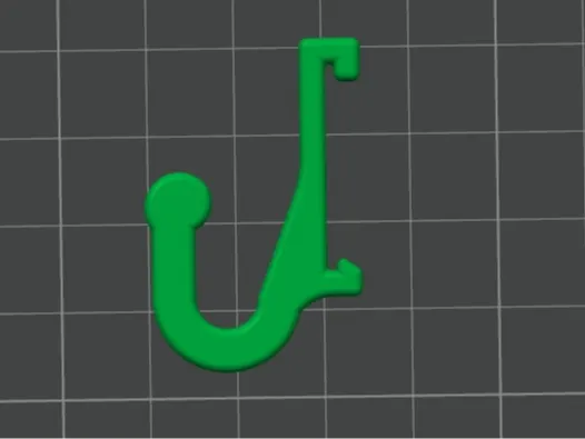Hook for warehouse rack upright