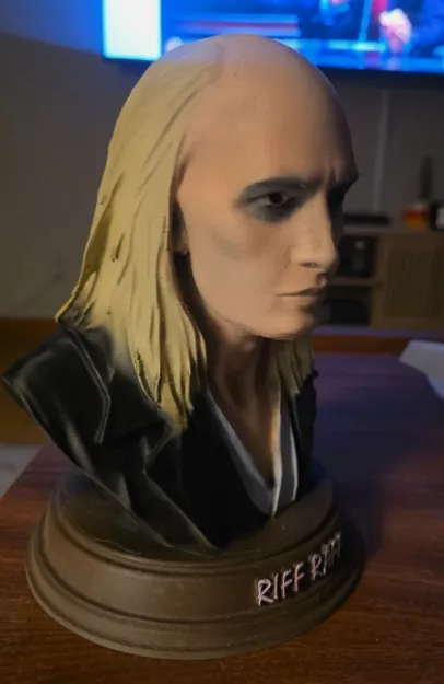 Riff Raff Modeling Riff Raff bust Rocky Horror Picture Show - Free 3D Print Model - MakerWorld