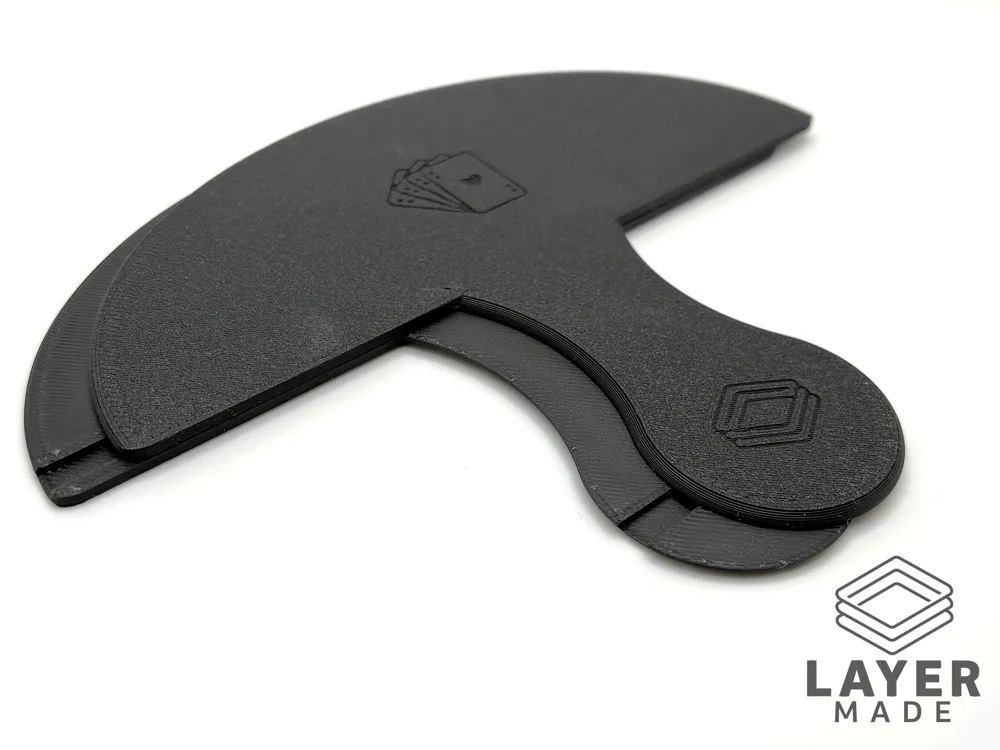 Maker World One Hand One Handed Card Holder by Layer Made MakerWorld: Download Free 3D Models