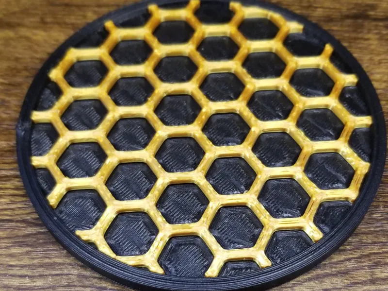 Magnetic Honeycomb Coaster