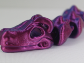 flexi dragon keychain