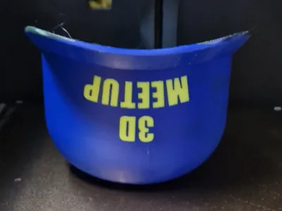 3D Meetup Cap (poop box)