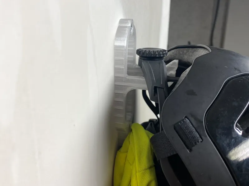 Wall mount for Bike Helmet & Vest Holder
