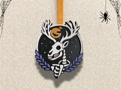 Halloween Stag Decoration
