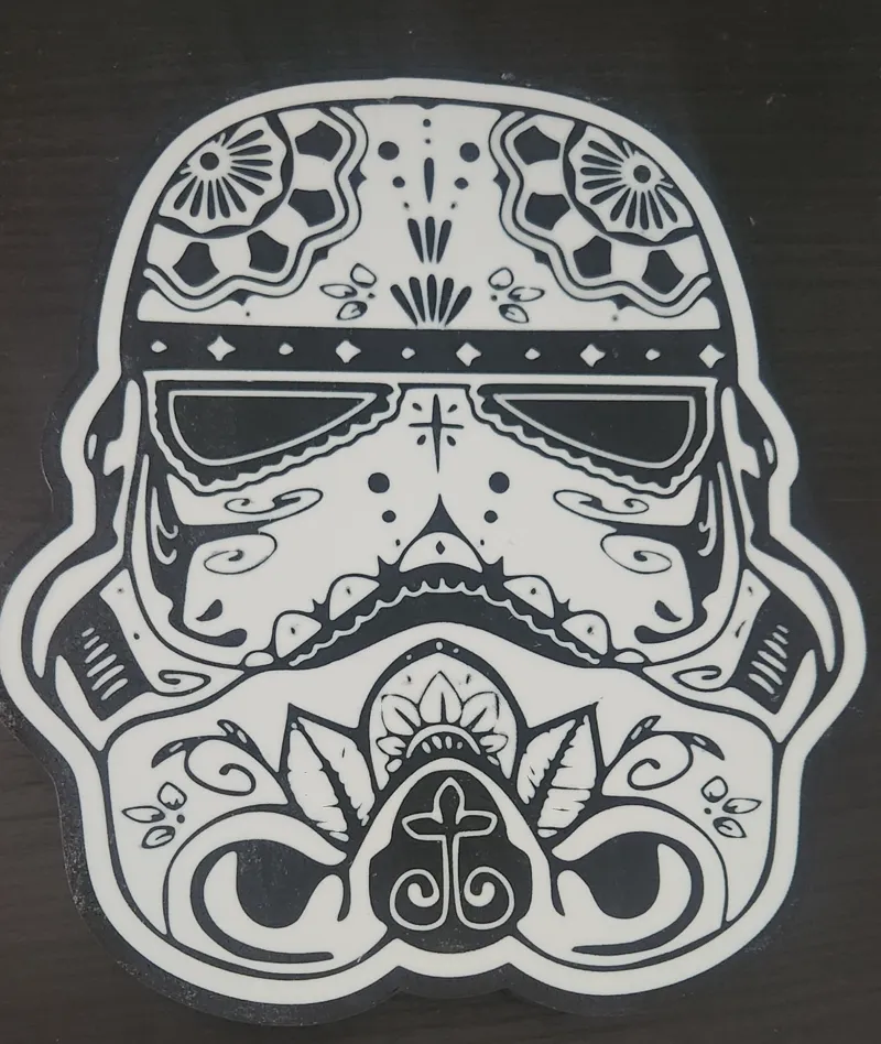 Stormtrooper Day of the Dead Helm