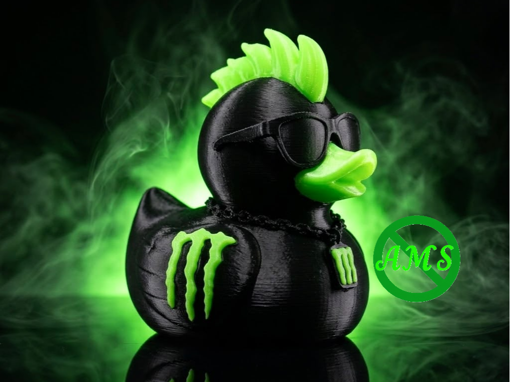 Monster Energy Punk Rubber Duck (Multi-Part Model) - 1