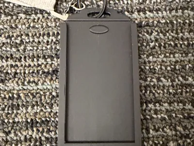 Triple Badge Holder with Yubikey (USB-C) Pocket