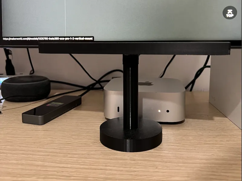 Supporto per monitor verticale