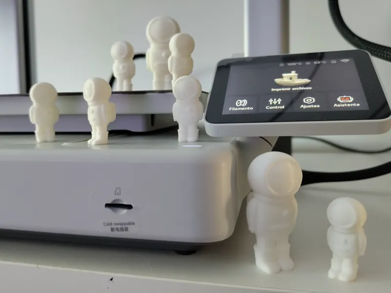 Cute mini astronauts