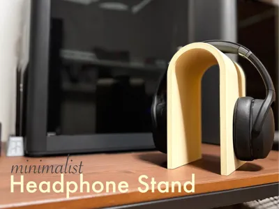 Minimalist Headphone Stand