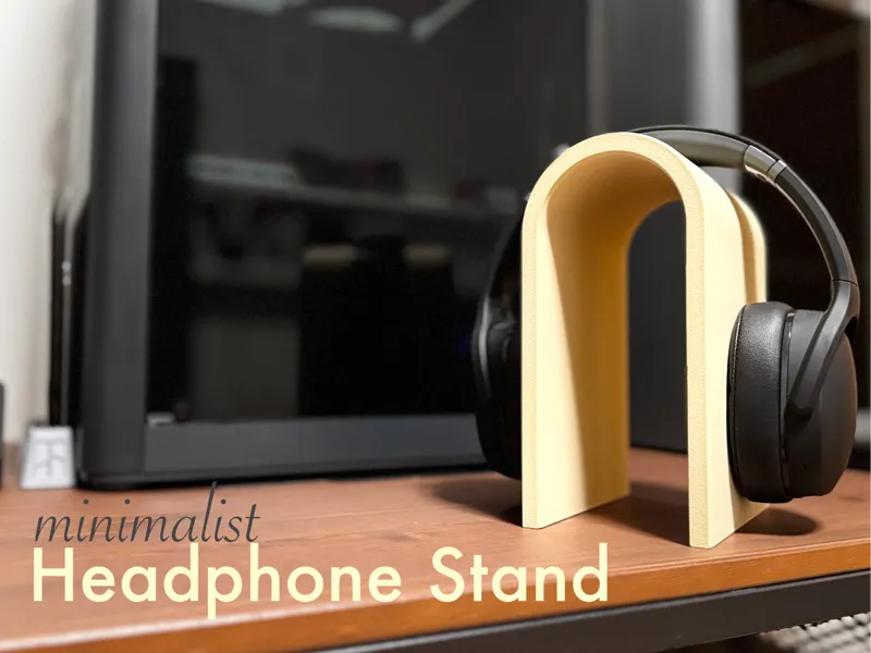 Minimalist Headphone Stand