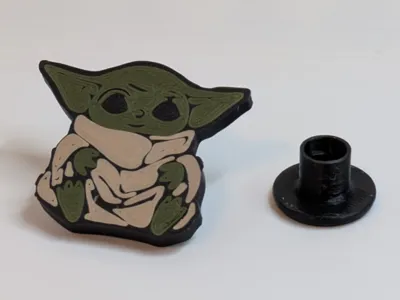 Grogu/Baby Yoda Croc Jibbitz/Charm 