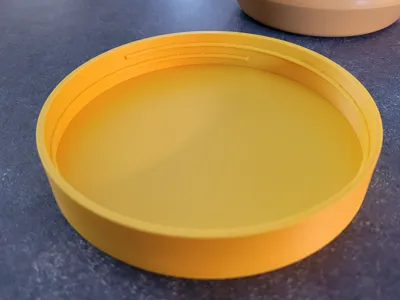 Lid for 2kg Kraft Peanut Butter jar
