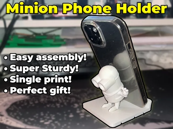 Support téléphone Minion (Switch 2, tablette et téléphone)