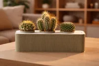 1x3 + vase and float