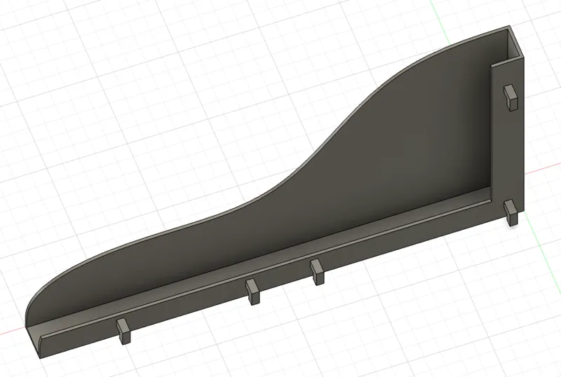 Ikea Skadis A4 Paper Holder