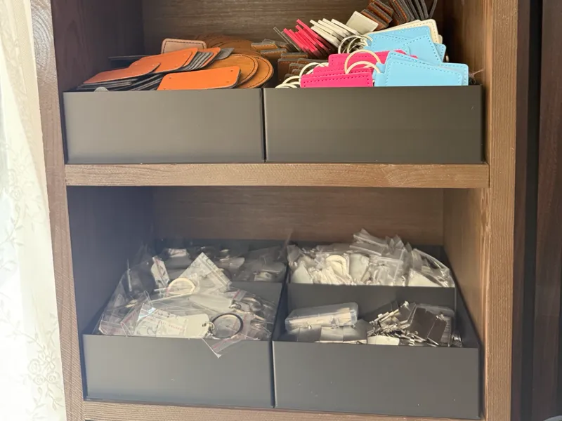 Shelf Organizer Double Compartment