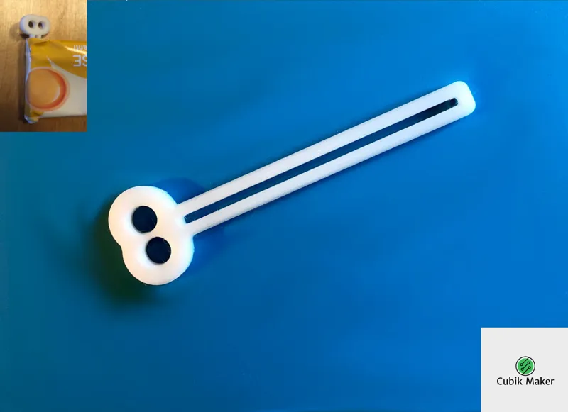 Tube squeeze screw/key - Vite stringi-tubetto