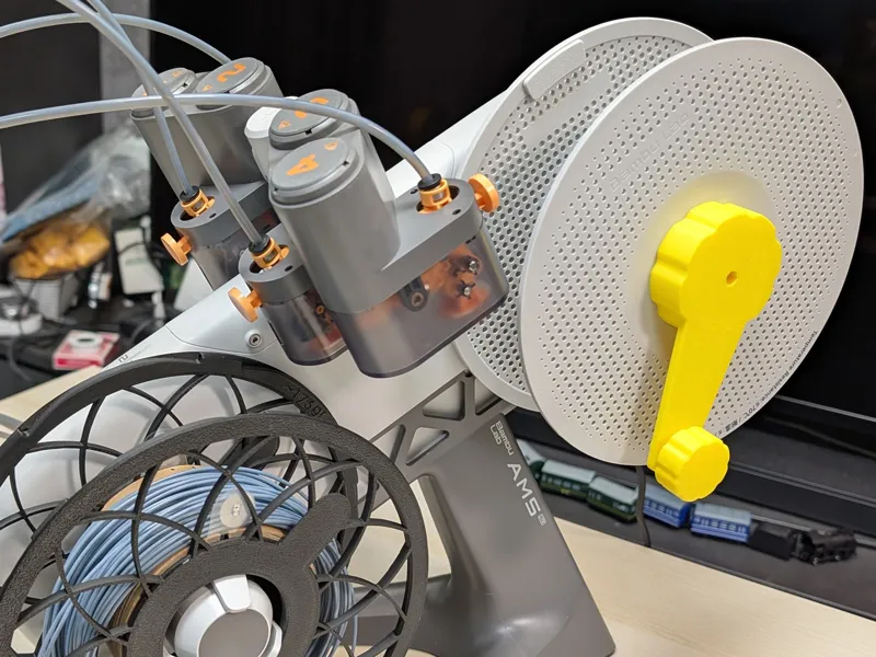 Filament rewinder for AMS Lite