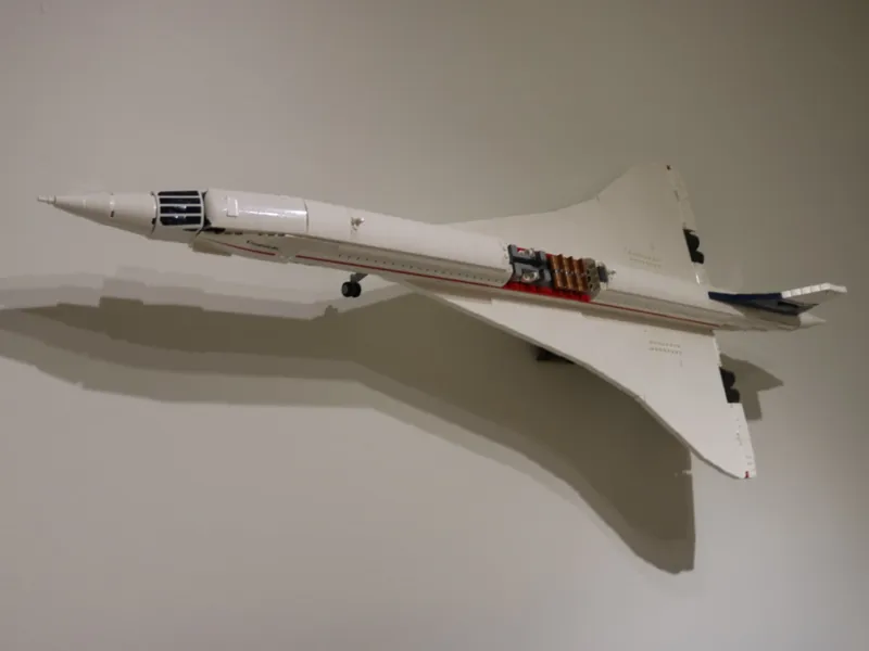 LEGOs Concorde Wallmount