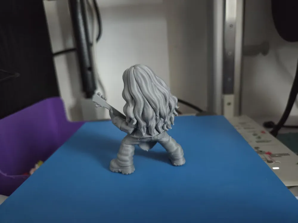Q版摇滚传奇系列 - Zakk Wylde - 免费 3D 打印模型 - MakerWorld