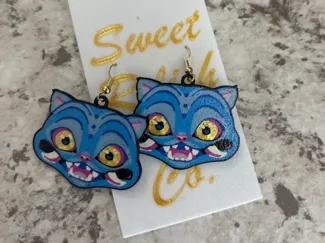 KPOP Demon Hunters Derpy Tiger Earrings