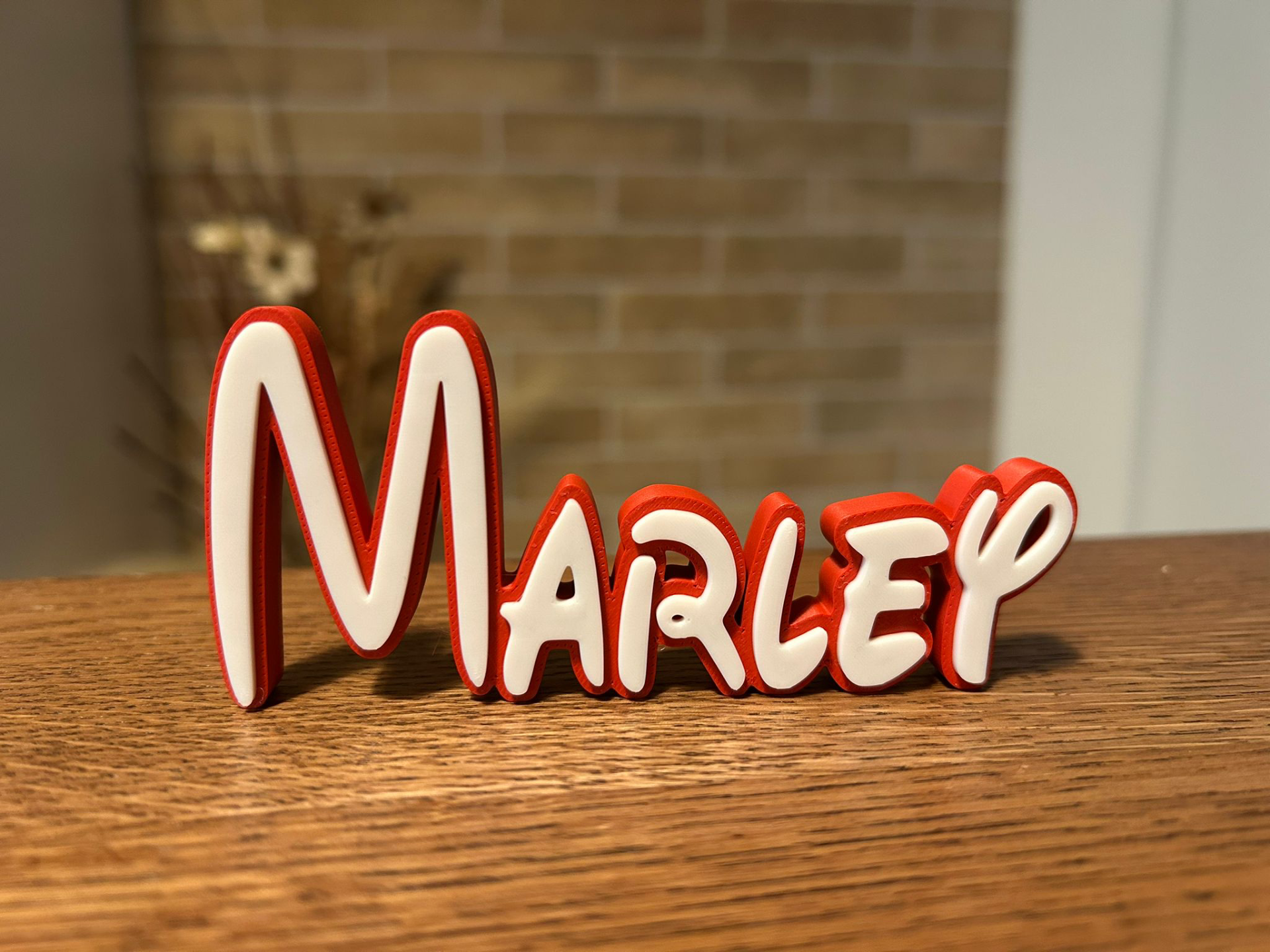Marley Name Disney Sign