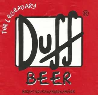Faded Duff Beer Ad - Hueforge