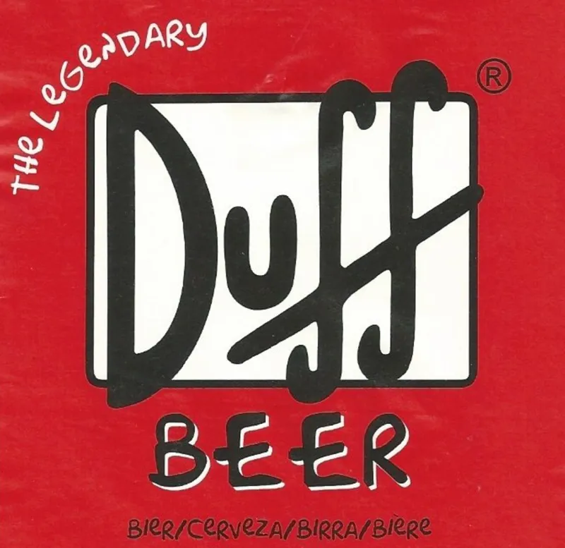 Faded Duff Beer Ad - Hueforge