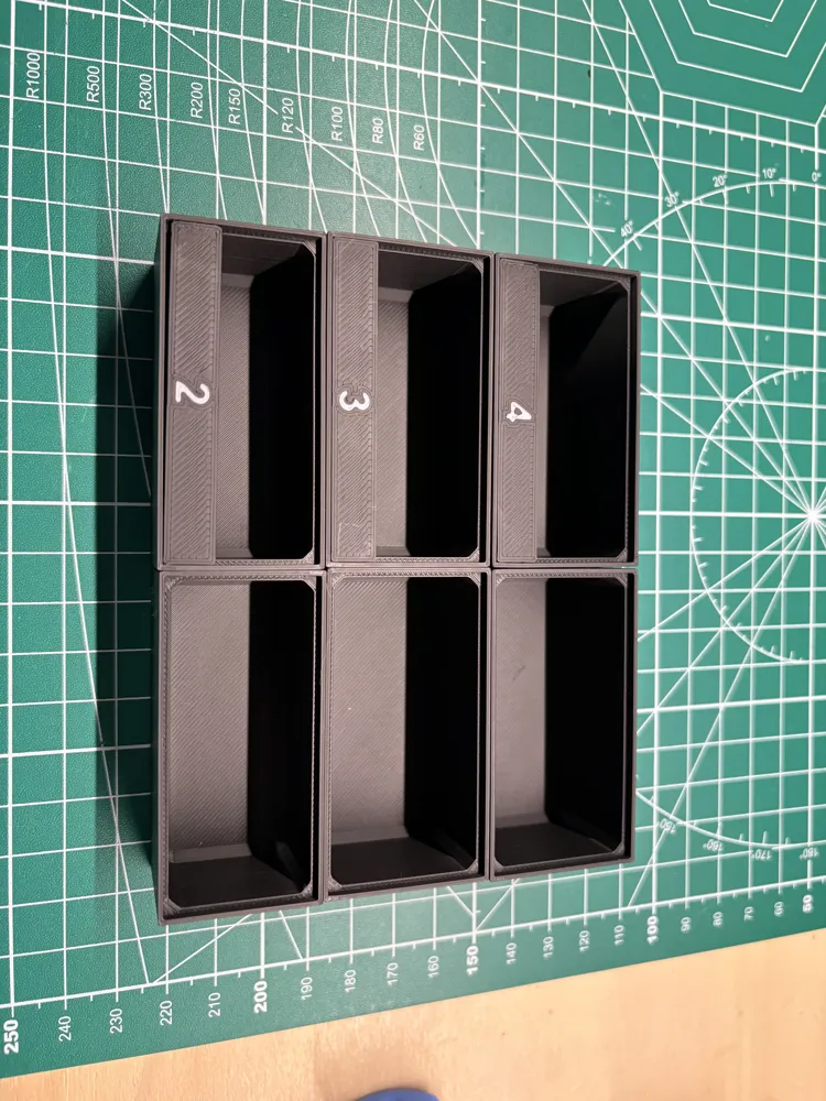 Parkside Storage Box BOXES AND LABELS for PARKSIDE 487173 ORGANIZER - Free 3D Print Model ...
