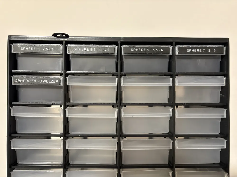 Parkside Storage Box BOXES AND LABELS for PARKSIDE 487173 ORGANIZER - Free 3D Print Model ...