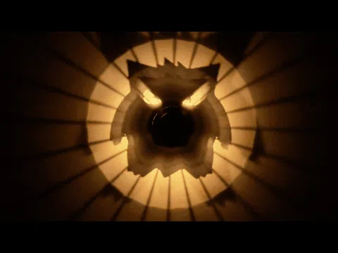 Gengar - silhouette led candle lamp