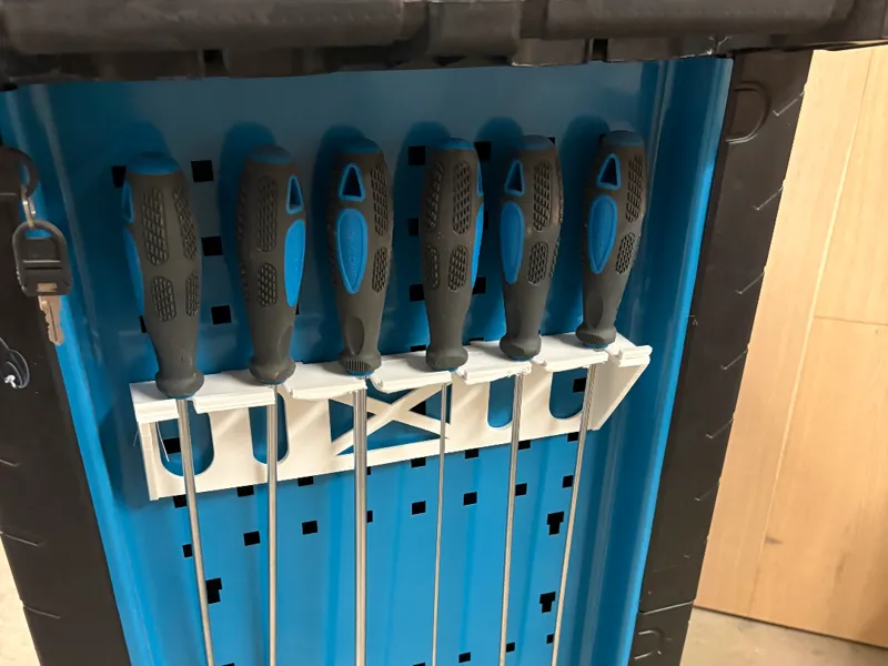 Schraubendreher Halter für Lochwand/Werkzeugwagen