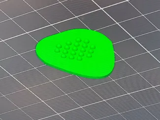 Grippy Guitar Pick V2