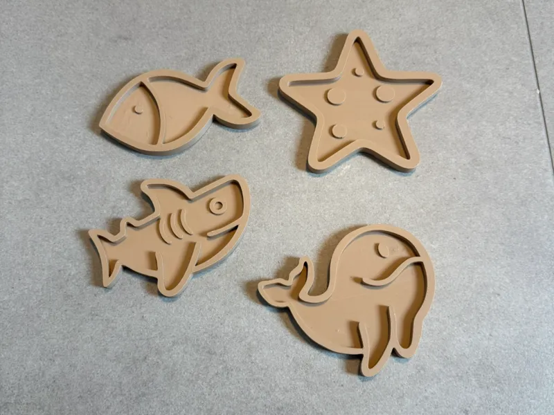 Sensory Fill Molds – Ocean