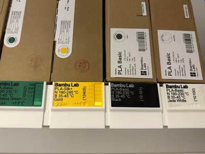 Filament Swatch Holder for IKEA LACK Shelf