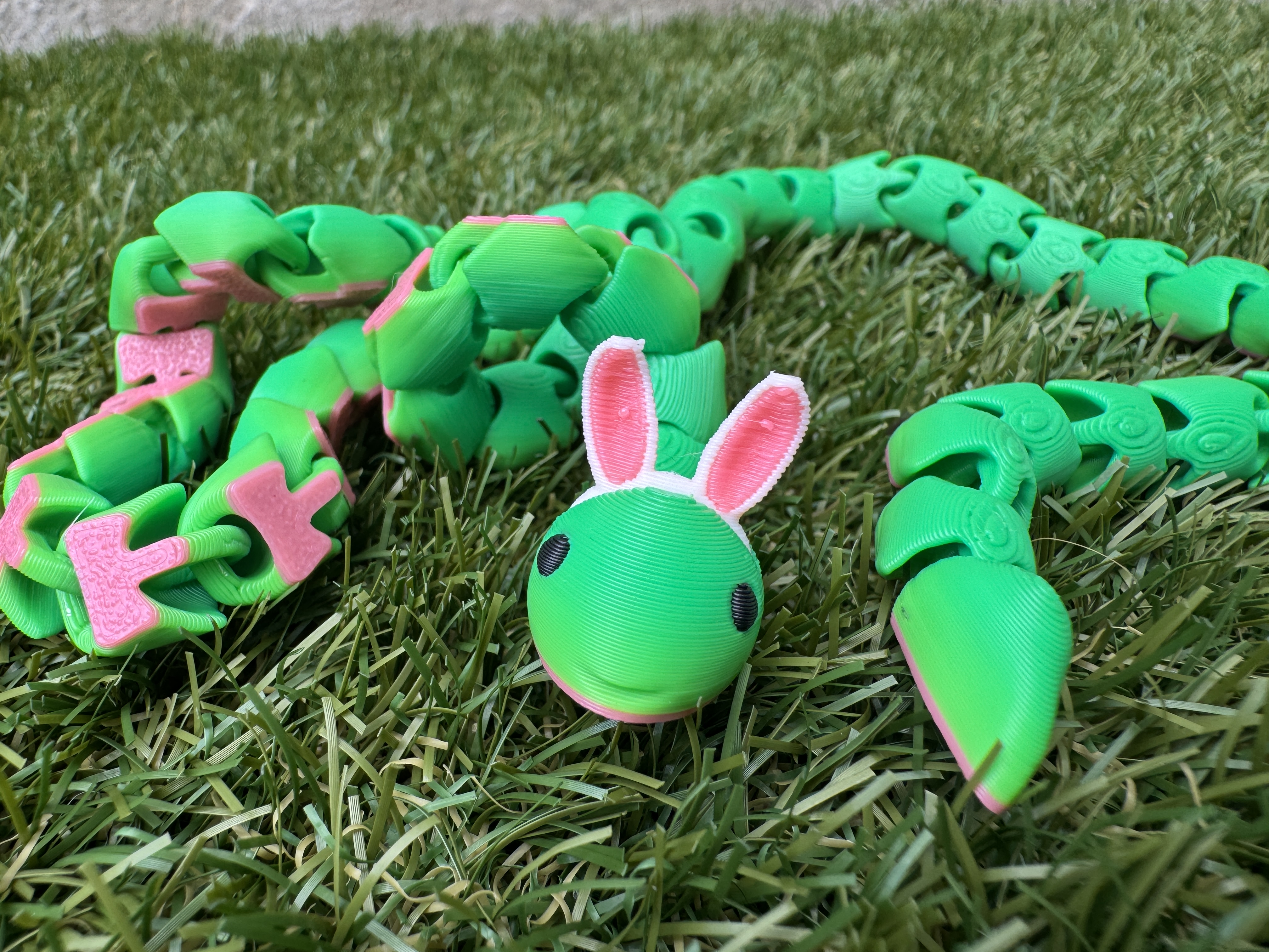 Miniatura 3 do modelo 3D Tiny Flexi Snake 'The Longer One'