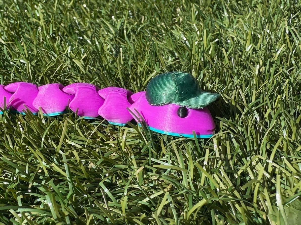 Miniatura 2 do modelo 3D Tiny Flexi Snake 'The Longer One'