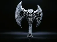 Skull Battle Axe