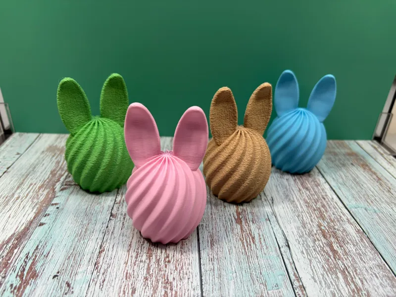 Easter Egg Bunny Decor