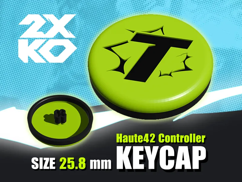 2XKO TAG Keycap for Haute42  (25.8 mm)