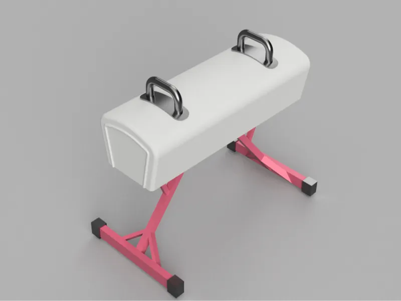 Doll Gymnastics Pommel Horse